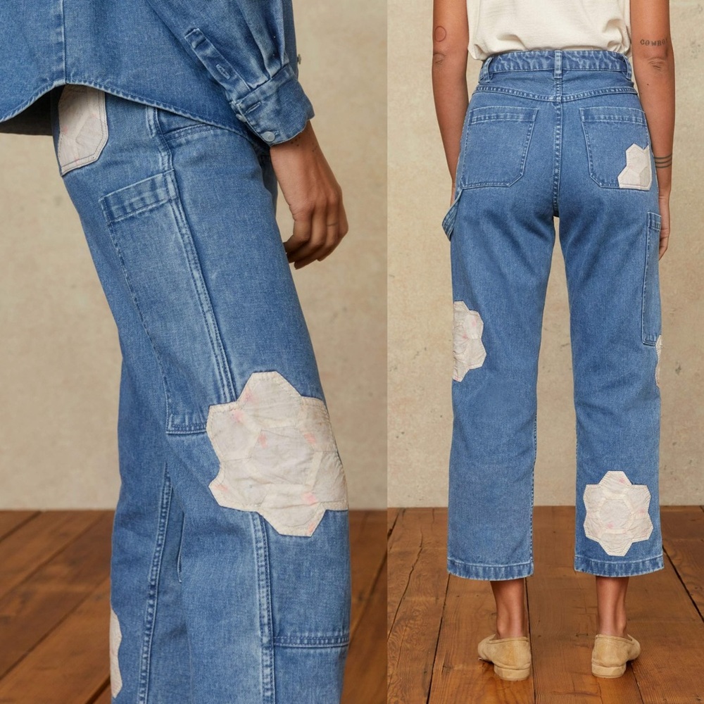Christy Dawn Denim Patchwork Set - Aiden Pant and Patti Top - Picture 10 of 10